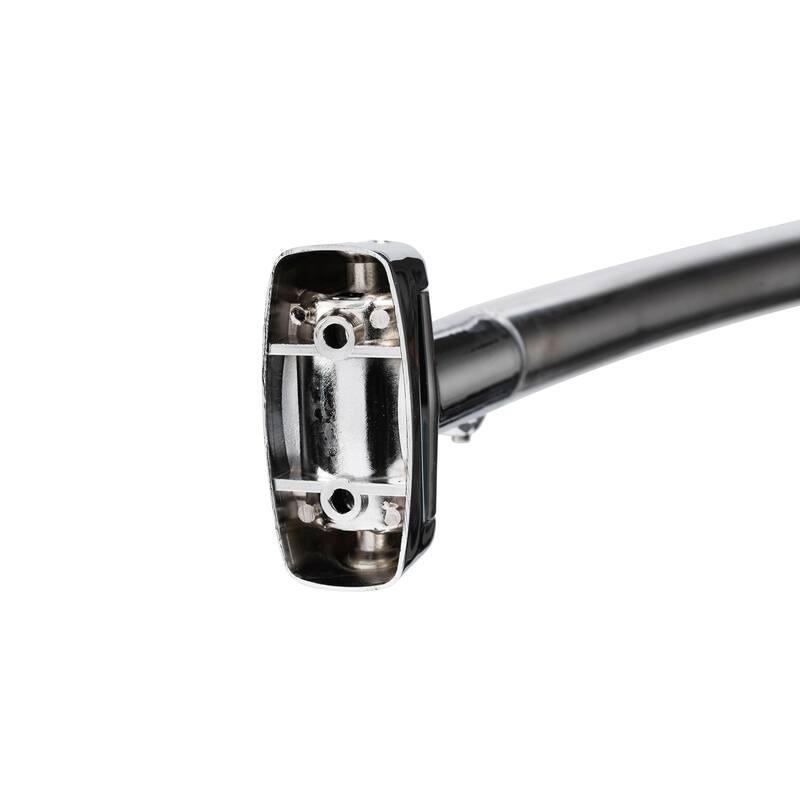 Croydex Premium Adjustable Curved Shower Curtain Rod Durable